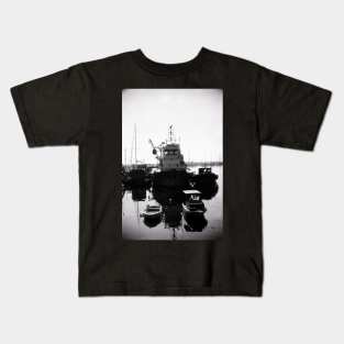 Marble sea Kids T-Shirt